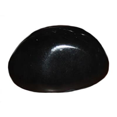 Agate Noire ou Onyx galet pierre roulée