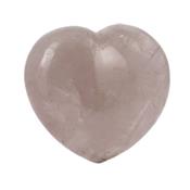 Quartz Rose Gros galet pierre Coeur (250 à 300 grammes)