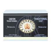 Savon traditionnel Jasmin - 100 grammes - Fragrances & sens