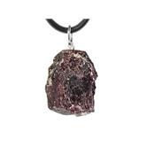 Tourmaline Rubellite ou Rose Pendentif pierre brute