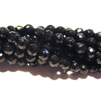 Obsidienne Oeil Céleste Perle Facettée de 6 mm (Lot de 20 perles)