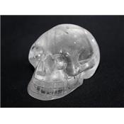 Crâne de Cristal en pierre de Cristal de Roche (5 à 6 cm)