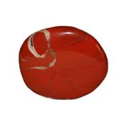 Jaspe Rouge galet pierre plate (3 à 4 cm)