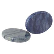 Lapis Lazuli galet pierre plate (4,5x3,5x0,7 cm)