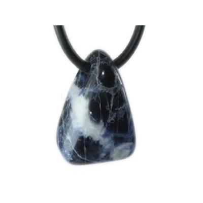 Pendentif de Sodalite - sans métal - Ligne Cléopâtre