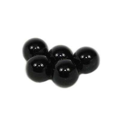 Obsidienne Oeil Céleste Perle NON Percée de 8 mm (Lot de 10 perles)