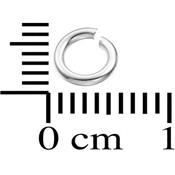 Anneau Simple Rond Ouvert 5,5 mm en Argent 925 (Lot de 10 anneaux)