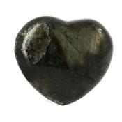 Labradorite Gros galet pierre Coeur (200 à 250 grammes)