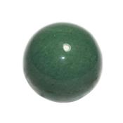 Boule en pierre d'Aventurine Verte (4 à 5 cm) avec socle