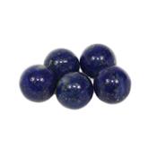 Lapis-lazuli Perle Ronde Lisse Non Percée 8 mm (Lot de 10 perles)