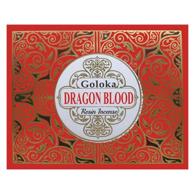 Résine Encens Goloka Sang de Dragon en grains - Relaxante (Vendu en Sachet de 50 grammes)