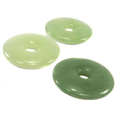 Jade de Chine Pendentif Pi Chinois de 3 cm