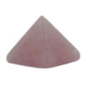 Pyramide en pierre de Quartz Rose (4 cm)