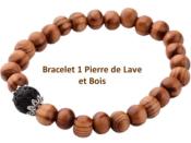 Bijoux Lot de 3 Bracelets Perles HAMSA 
