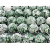 Jade de Qinghai Perle Ronde Lisse Percée 6 mm (Lot de 20 perles)