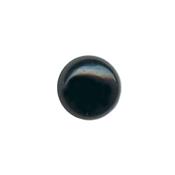 Cabochon rond 8 mm en Agate Noire pierre gemme