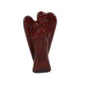 Ange en pierre de Jaspe Rouge (5 cm)